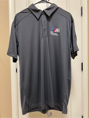 BMW M Performance Driving School Men’s Grey Polo